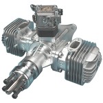 Marchio DLE 60 60CC Twin motore a Gas per aereo RC vendita a caldo, DLE60,DLE-60,DLE per aereo RC modello ad ala fissa